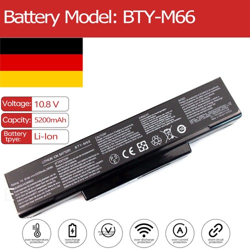 Bty m66 akku für msi - akku,